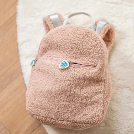 Mochila Teddy rosa - Nattou