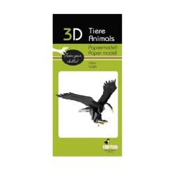 Modelo 3D de papel Aguila - Fridolin