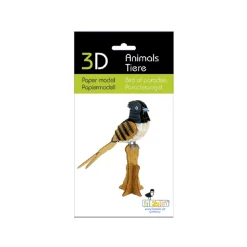 Modelo 3D de papel Ave del Paraiso - Fridolin