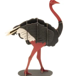 Modelo 3D de papel Avestruz - Fridolin
