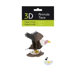 Modelo 3D de papel Buitre - Fridolin