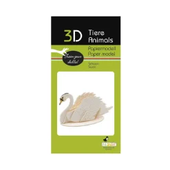 Modelo 3D de papel Cisne - Fridolin