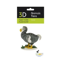 Modelo 3D de papel Dodo - Fridolin