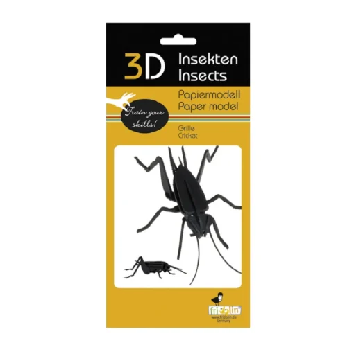 Modelo 3D de papel Grillo - Fridolin