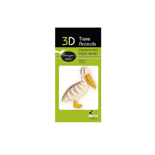 Modelo 3D de papel Pelicano - Fridolin
