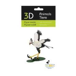 Modelo 3D de papel Secretario - Fridolin