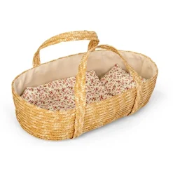 Moisés de mimbre para muñeca 50 cm - ByAstrup
