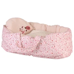 Moisés de tela para muñecas, Mariquita 40 cm - Egmont Toys