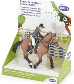 Mostrar figura de caballo y jinete - Papo