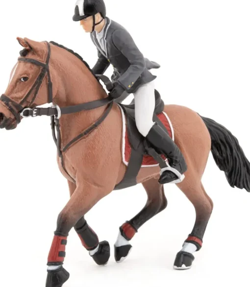 Mostrar figura de caballo y jinete - Papo