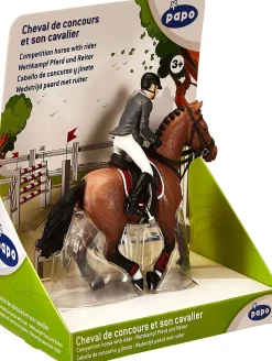 Mostrar figura de caballo y jinete - Papo