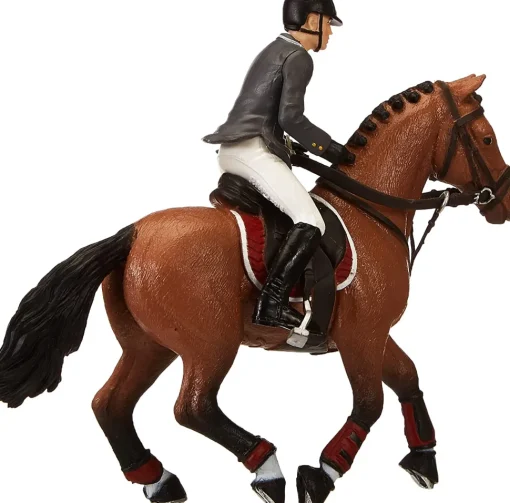 Mostrar figura de caballo y jinete - Papo