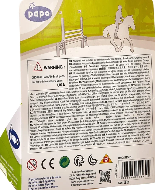 Mostrar figura de caballo y jinete - Papo