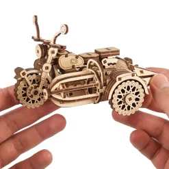 Motocicleta Voladora de Hagrid modelo mecánico - Ugears