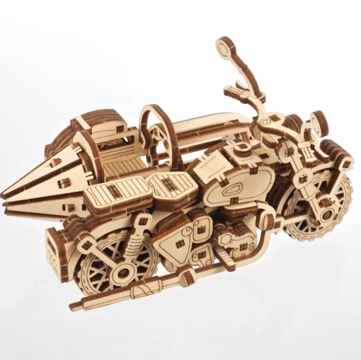 Motocicleta Voladora de Hagrid modelo mecánico - Ugears