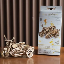Motocicleta Voladora de Hagrid modelo mecánico - Ugears