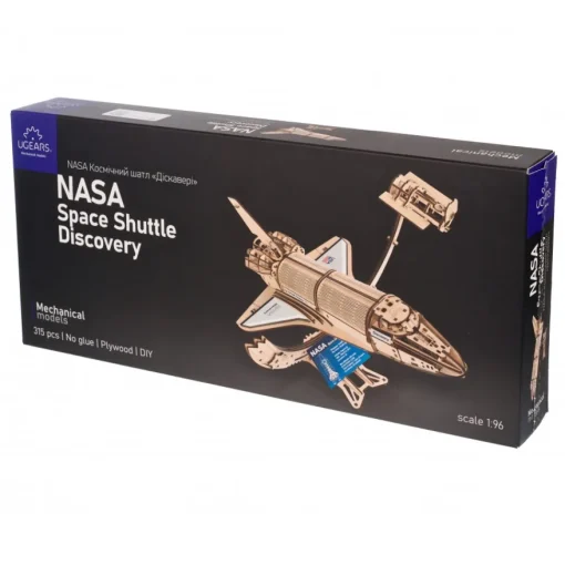 Nave espacial Discovery NASA modelo mecánico - Ugears