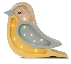 Nightlight Bird Caqui Mostaza - Little Lights