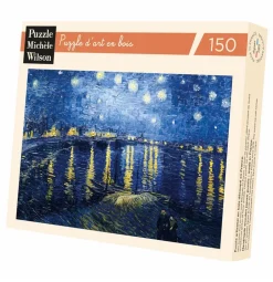 Noche estrellada en el Ródano, de Van Gogh - Puzzle Michèle Wilson