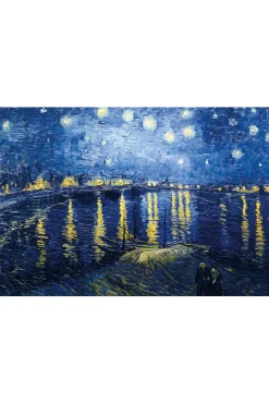 Noche estrellada en el Ródano, de Van Gogh - Puzzle Michèle Wilson