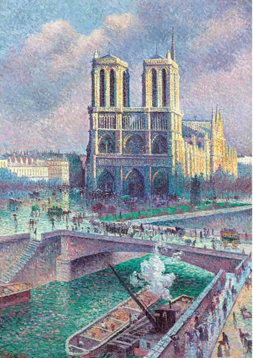 Notre Dame de Paris de Luce - Puzzle Michèle Wilson