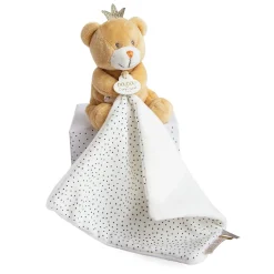 Oso de peluche Pantin Little King - Doudou et Compagnie