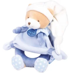 Oso de peluche sonajero Little Cabbage - Doudou et Compagnie