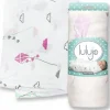 Pañal de bambú - Cerf-volant rose - Lulujo