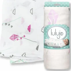 Pañal de bambú - Cerf-volant rose - Lulujo