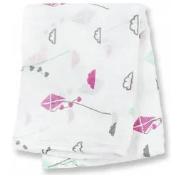 Pañal de bambú - Cerf-volant rose - Lulujo