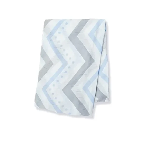 Pañal de bambú - Chevron bleu - Lulujo