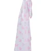 Pañal de muselina - Coeurs roses - Lulujo