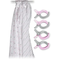 Pack de 2 pañales maxi + clips - Lulujo