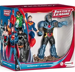 Pack de escenarios Superman vs Darkseid - Schleich