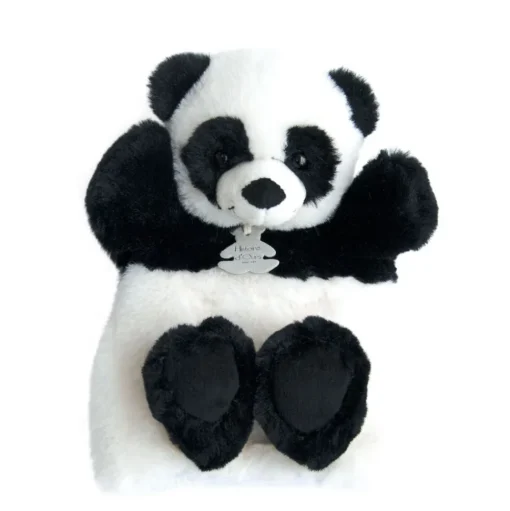 Panda marioneta de mano 25 cm - Histoire d'Ours