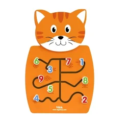 Panel de actividades de pared Gato - Viga Toys