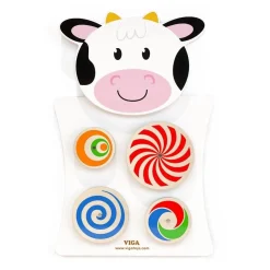 Panel de actividades de pared Vaca - Viga Toys