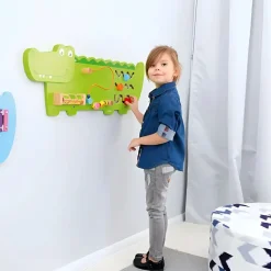 Panel de actividades de pared Cocodrilo - Viga Toys
