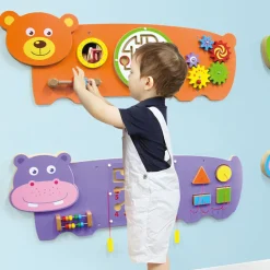 Panel de actividades de pared Hipopótamo - Viga Toys