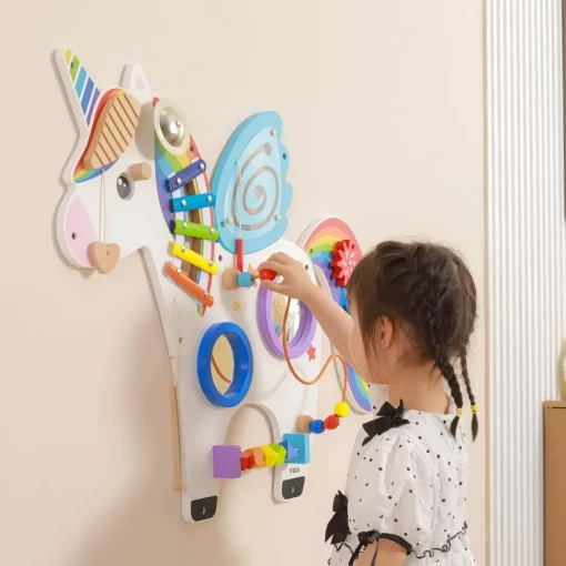 Panel de actividades de pared Unicornio - Viga Toys