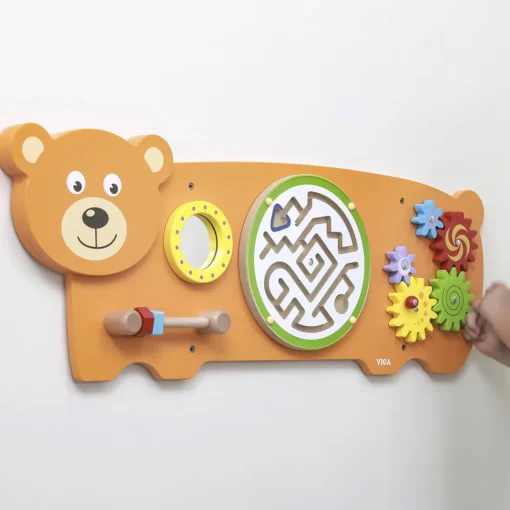 Panel de actividades de pared Oso - Viga Toys