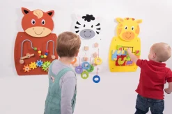 3 Paneles de actividad montados en la pared - Viga Toys