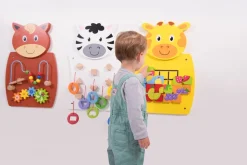 3 Paneles de actividad montados en la pared - Viga Toys