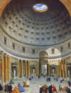 Panteón de Roma de Panini - Puzzle Michèle Wilson