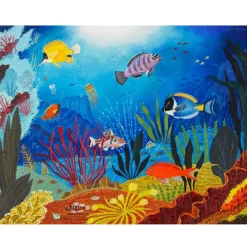 Peces tropicales de Alain Thomas - Puzzle Michèle Wilson