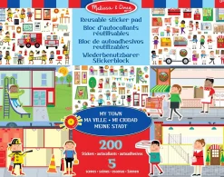 200 pegatinas reutilizables - Mi ciudad - Melissa & Doug