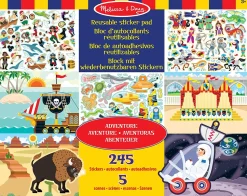 245 pegatinas reutilizables - Aventura - Melissa & Doug
