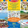 165 pegatinas reutilizables - Vehículos - Melissa & Doug