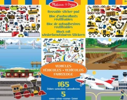 165 pegatinas reutilizables - Vehículos - Melissa & Doug