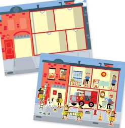 200 pegatinas reutilizables - Mi ciudad - Melissa & Doug